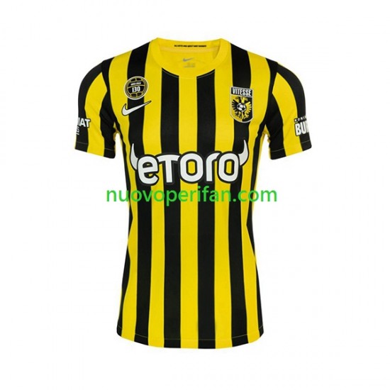 Maglie da Calcio SBV Vitesse Uomo Prima Tenuta 2022-2023 Maniche Corte