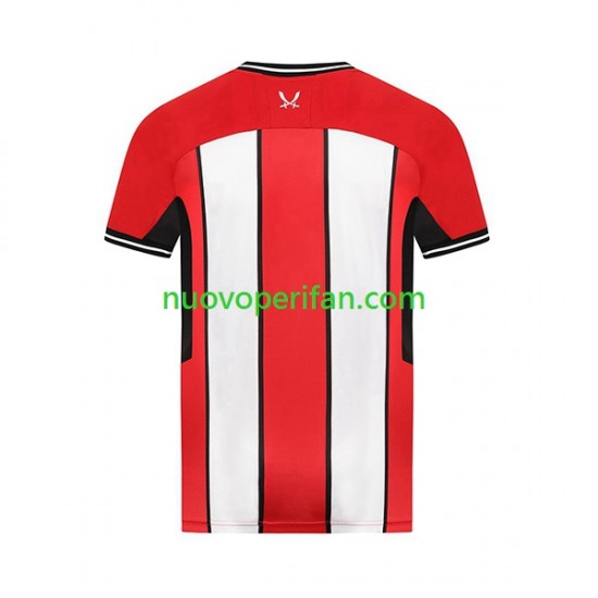 Maglie da Calcio Sheffield United Uomo Prima Tenuta 2023-2024 Maniche Corte