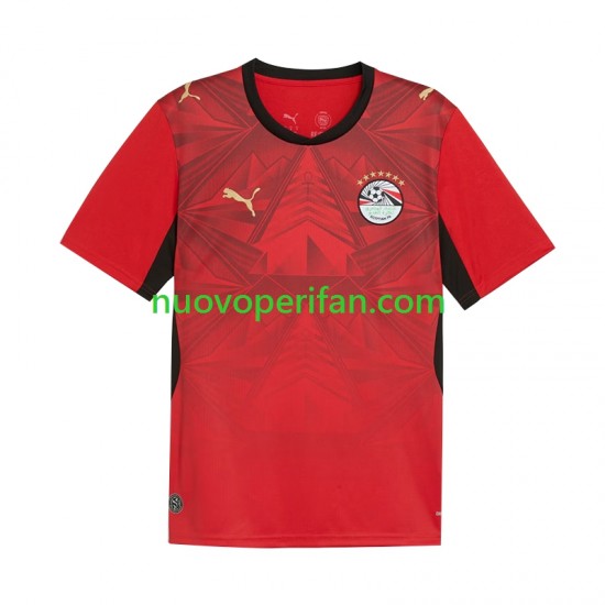 Maglie da Calcio Egitto Uomo Prima Tenuta Mondiali 2026 Maniche Corte