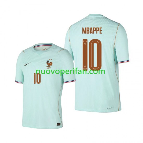 Maglie da Calcio Francia Mbappé Kylian 10 Uomo Trasferta Tenuta Mondiali 2026 Maniche Corte