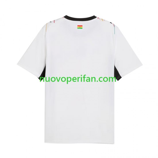 Maglie da Calcio Ghana Uomo Prima Tenuta Mondiali 2026 Maniche Corte