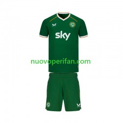 Maglie da Calcio Irlanda Bambino Prima Tenuta 2026 Maniche Corte