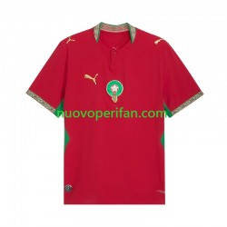Maglie da Calcio Marocco Uomo Prima Tenuta Mondiali 2026 Maniche Corte