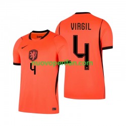 Maglie da Calcio Paesi Bassi Virgil van Dijk 4 Uomo Prima Tenuta Mondiali 2026 Maniche Corte