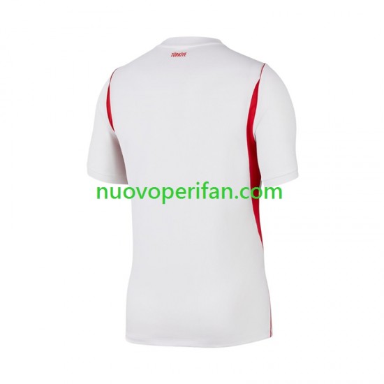 Maglie da Calcio Turchia Uomo Trasferta Tenuta 2026 2027 Maniche Corte