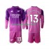 Maglie da Calcio Arsenal Kepa Arrizabalaga 13 Portiere Bambino Alternativa Tenuta 2025-2026 Maniche Lunghe