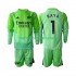Maglie da Calcio Arsenal Raya 1 Portiere Bambino Trasferta Tenuta 2025-2026 Maniche Lunghe