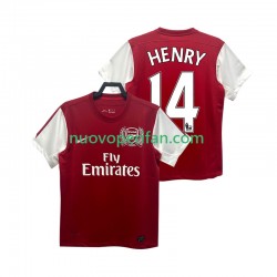 Maglie da Calcio Arsenal HENRY 14 2012 Retro Uomo Prima Tenuta 2011 Maniche Corte