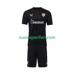 Maglie da Calcio Athletic Bilbao Portiere Bambino Prima Tenuta 2025-2026 Maniche Corte