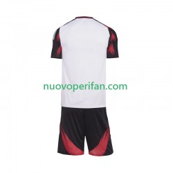 Maglie da Calcio CR Flamengo Bambino Trasferta Tenuta 2025-2026 Maniche Corte