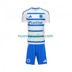 Maglie da Calcio Cruzeiro Bambino Trasferta Tenuta 2025-2026 Maniche Corte