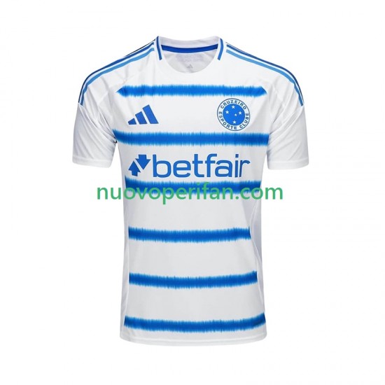 Maglie da Calcio Cruzeiro Uomo Trasferta Tenuta 2025-2026 Maniche Corte
