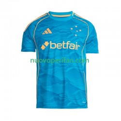 Maglie da Calcio Cruzeiro Uomo Alternativa Tenuta 2025-2026 Maniche Corte