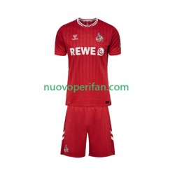 Maglie da Calcio FC Köln Bambino Trasferta Tenuta 2025-2026 Maniche Corte