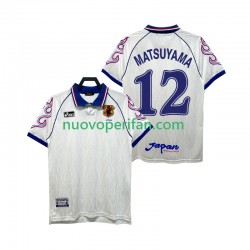 Maglie da Calcio Giappone MATSUYAMA 12 Retro Uomo Trasferta Tenuta 1998 Maniche Corte