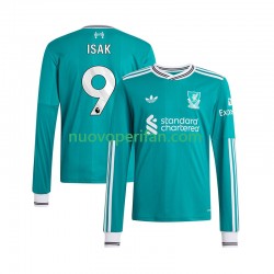 Maglie da Calcio Liverpool ISAK 9 Uomo Alternativa Tenuta 2025-2026 Maniche Lunghe