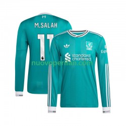 Maglie da Calcio Liverpool Mohamed Salah 11 Uomo Alternativa Tenuta 2025-2026 Maniche Lunghe