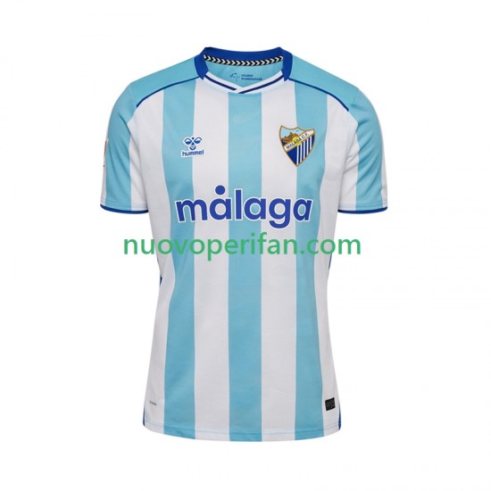 Maglie da Calcio Málaga CF Uomo Prima Tenuta 2025-2026 Maniche Corte