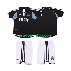 Maglie da Calcio Newcastle United 2000 2001 Retro Bambino Trasferta Tenuta Maniche Corte