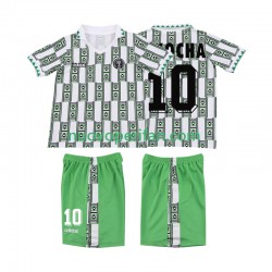Maglie da Calcio Nigeria OKOCHA 10 Retro Bambino Trasferta Tenuta 1994 Maniche Corte