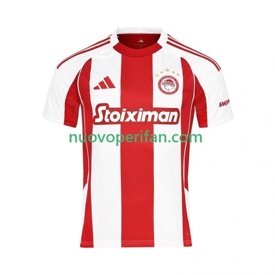 Maglie da Calcio Olympiacos Uomo Prima Tenuta 2025-2026 Maniche Corte