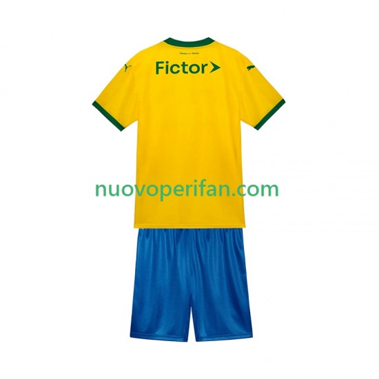 Maglie da Calcio Palmeiras Bambino Alternativa Tenuta 2025-2026 Maniche Corte