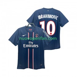 Maglie da Calcio Paris Saint-Germain Ibrahimović 10 2012 2013 Retro Uomo Prima Tenuta Maniche Corte