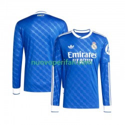 Maglie da Calcio Real Madrid Uomo Alternativa Tenuta 2025-2026 Maniche Lunghe