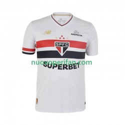 Maglie da Calcio Sao Paulo Uomo Prima Tenuta 2025-2026 Maniche Corte