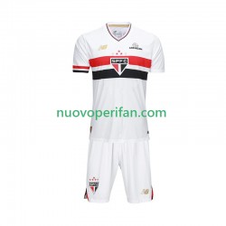 Maglie da Calcio Sao Paulo Bambino Prima Tenuta 2025-2026 Maniche Corte