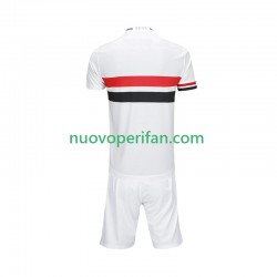 Maglie da Calcio Sao Paulo Bambino Prima Tenuta 2025-2026 Maniche Corte