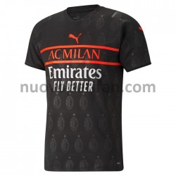 Maglie da Calcio AC Milan Alternativa Tenuta 2021-2022 Maniche Corte