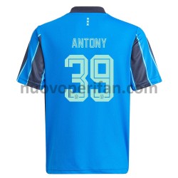 Maglie da Calcio AFC Ajax Antony 39 Trasferta Tenuta 2021-2022 Maniche Corte