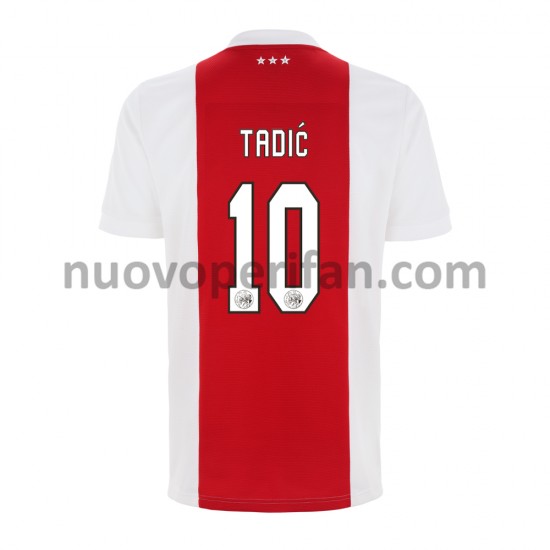 Maglie da Calcio AFC Ajax Dusan Tadic 10 Prima Tenuta 2021-2022 Maniche Corte