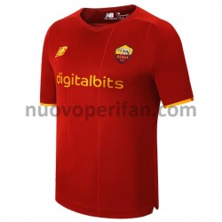 Maglie da Calcio AS Roma Prima Tenuta 2021-2022 Maniche Corte