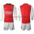 Maglie da Calcio Arsenal Bambino Prima Tenuta 2021-2022 Maniche Lunghe