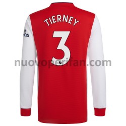 Maglie da Calcio Arsenal Kieran Tierney 3 Prima Tenuta 2021-2022 Maniche Lunghe