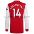 Maglie da Calcio Arsenal Pierre-Emerick Aubameyang 14 Prima Tenuta 2021-2022 Maniche Lunghe