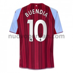 Maglie da Calcio Aston Villa Emiliano Buendia 10 Prima Tenuta 2021-2022 Maniche Corte