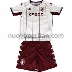 Maglie da Calcio Aston Villa Bambino Trasferta Tenuta 2021-2022 Maniche Corte