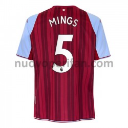 Maglie da Calcio Aston Villa Tyrone Mings 5 Prima Tenuta 2021-2022 Maniche Corte
