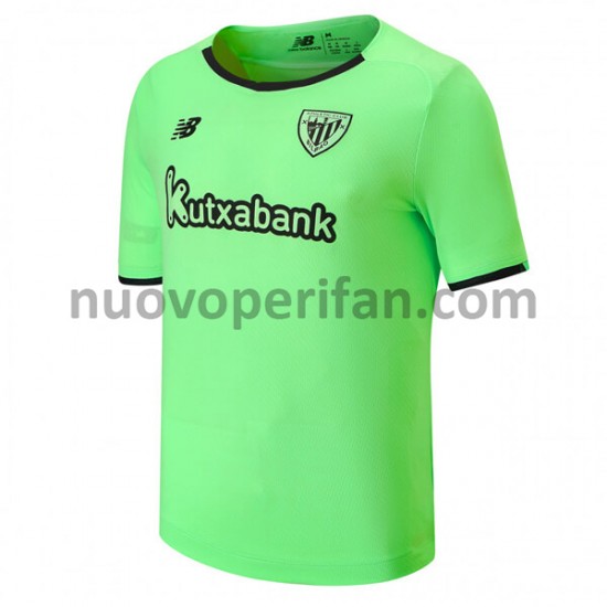 Maglie da Calcio Athletic Bilbao Trasferta Tenuta 2021-2022 Maniche Corte
