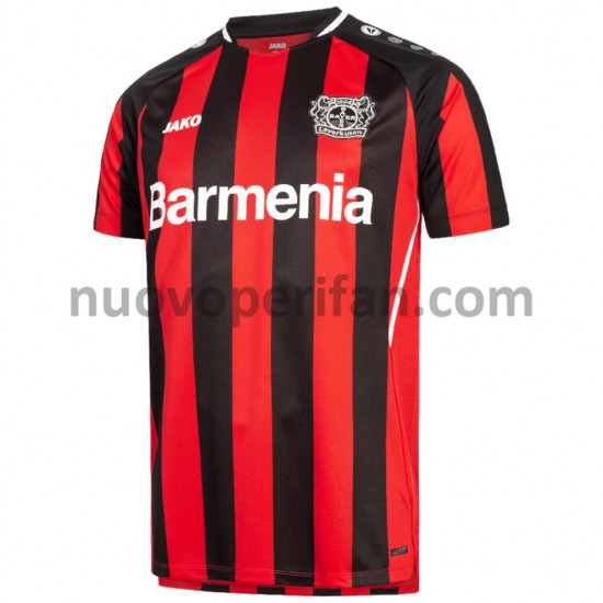 Maglie da Calcio Bayer 04 Leverkusen Prima Tenuta 2021-2022 Maniche Corte