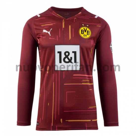 Maglie da Calcio Borussia Dortmund Portiere M001 2021-2022 Maniche Lunghe