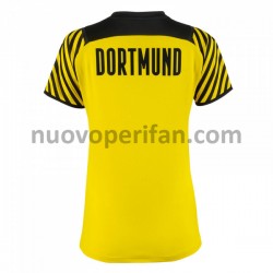 Maglie da Calcio Borussia Dortmund Donna Prima Tenuta 2021-2022 Maniche Corte