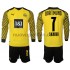 Maglie da Calcio Borussia Dortmund Sancho 7 Bambino Prima Tenuta 2021-2022 Maniche Lunghe