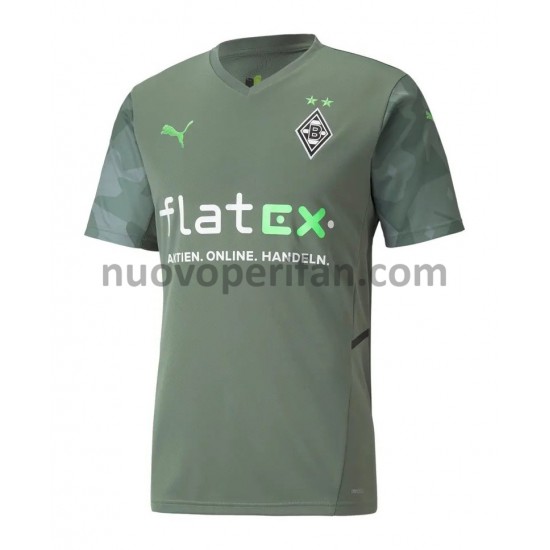 Maglie da Calcio Borussia Mönchengladbach Trasferta Tenuta 2021-2022 Maniche Corte
