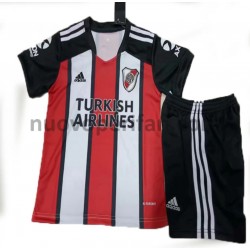 Maglie da Calcio CA River Plate Bambino Alternativa Tenuta 2021-2022 Maniche Corte