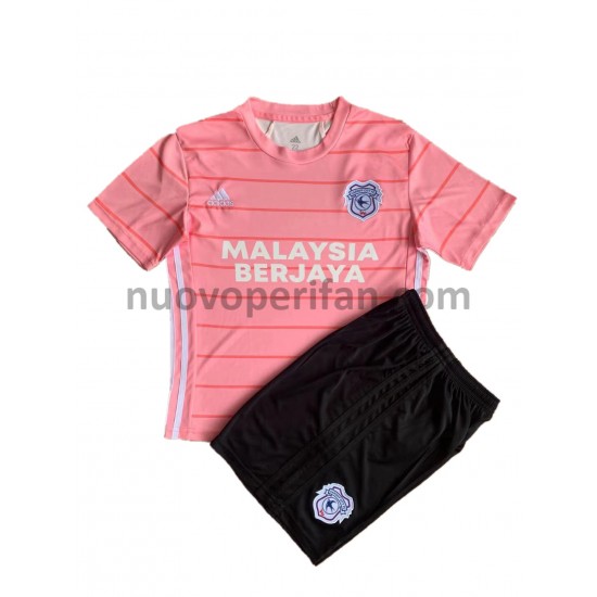 Maglie da Calcio Cardiff City Bambino Trasferta Tenuta 2021-2022 Maniche Corte