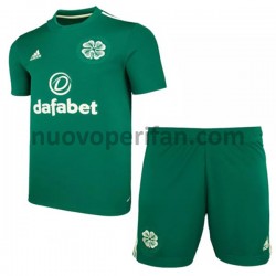 Maglie da Calcio Celtic Bambino Trasferta Tenuta 2021-2022 Maniche Corte